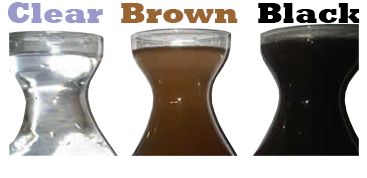 Black And Brown Central Heating Sludge