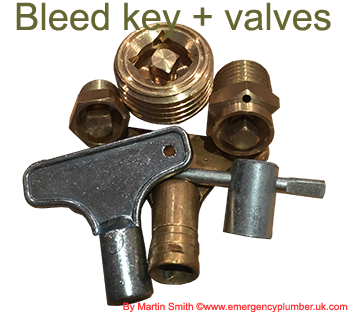 Bleed Keys Plus Valves
