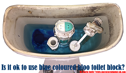 Blue Bloo Toilet Block