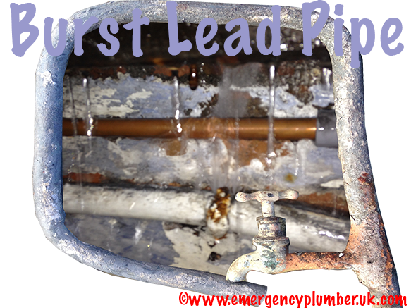 Emergency Burst Lead Pipe