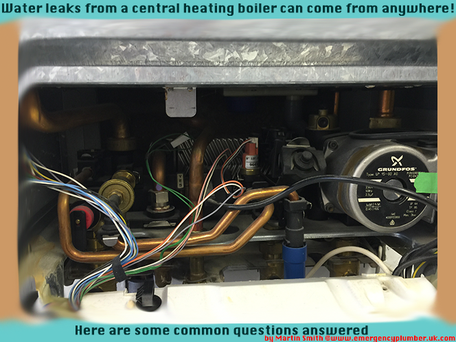 Central Heating Boiler Leaking