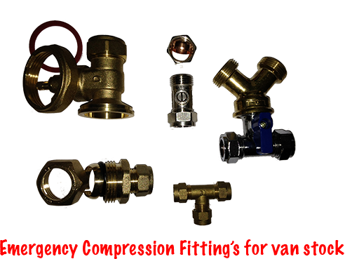 Emergency Compression Fittings