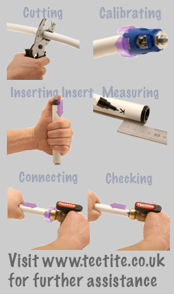 How to fit flexible metal pipe