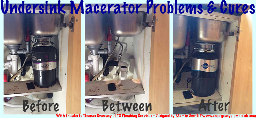 Under Sink Food Macerator Problems